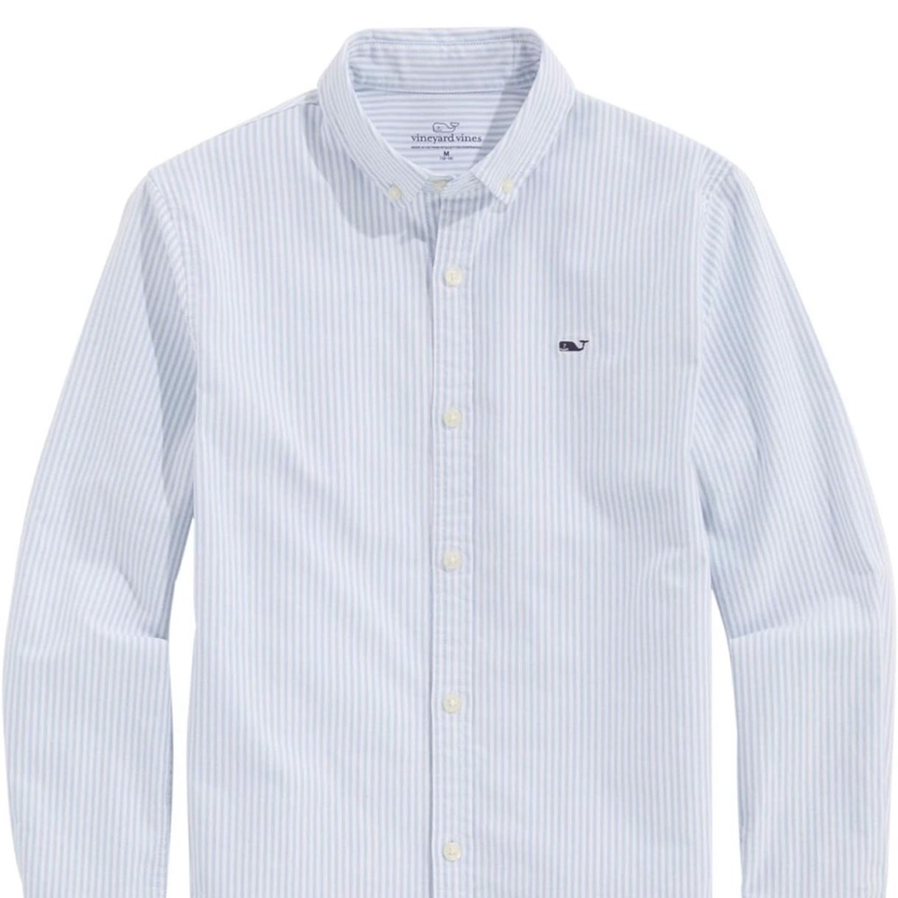 Vineyard Vines Blue Casual Button Down Shirt